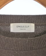 OPAQUE.CLIP（オペークドットクリップ）ニット・セーター 茶 サイズ:40/L レディース/2200677670102