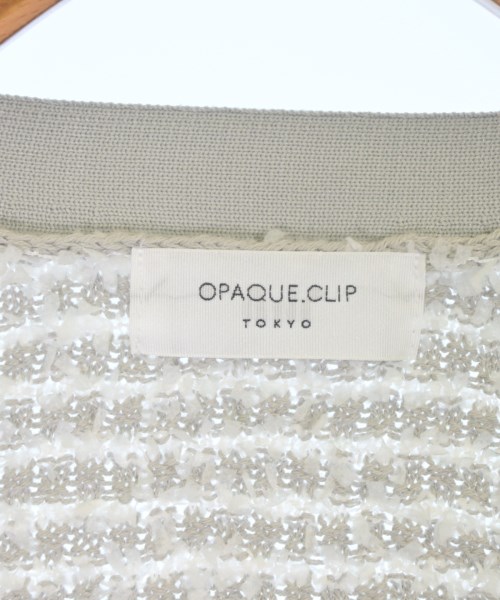 OPAQUE.CLIP（オペークドットクリップ）カーディガン グレー サイズ:40/L レディース/2200677670140