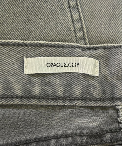OPAQUE.CLIP（オペークドットクリップ）デニムパンツ グレー サイズ:38(M位) レディース/2200677670249