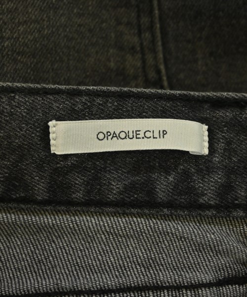 OPAQUE.CLIP（オペークドットクリップ）デニムパンツ 黒 サイズ:38(M位) レディース/2200677670263