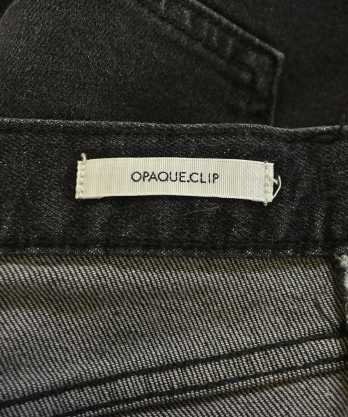 OPAQUE.CLIP（オペークドットクリップ）デニムパンツ 黒 サイズ:38(M位) レディース/2200677670270