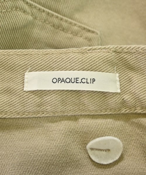 OPAQUE.CLIP（オペークドットクリップ）チノパン ベージュ サイズ:38(M位) レディース/2200677670294