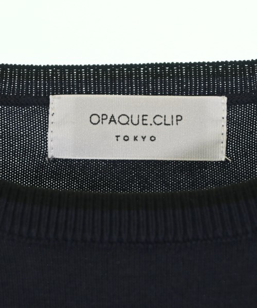 OPAQUE.CLIP（オペークドットクリップ）ニット・セーター 紺 サイズ:38(M位) レディース/2200680617019