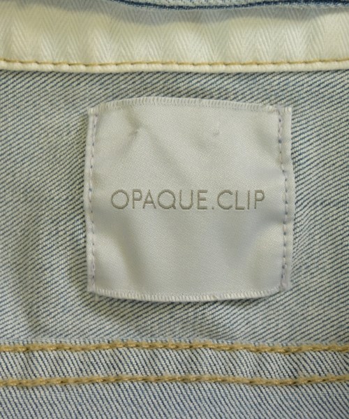 OPAQUE.CLIP（オペークドットクリップ）デニムジャケット 青 サイズ:M レディース/2200684747019