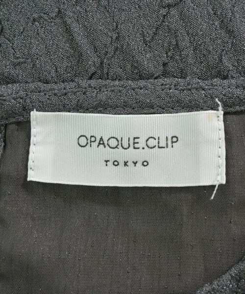 OPAQUE.CLIP（オペークドットクリップ）ブラウス グレー サイズ:38(M位) レディース/2200679478010