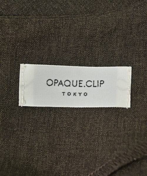 OPAQUE.CLIP（オペークドットクリップ）ブラウス 茶 サイズ:38(M位) レディース/2200687490028