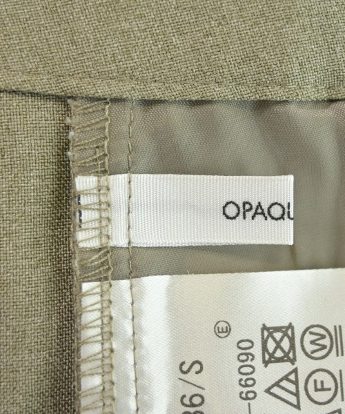 OPAQUE.CLIP（オペークドットクリップ）スラックス ベージュ サイズ:36(S位) レディース/2200681658028