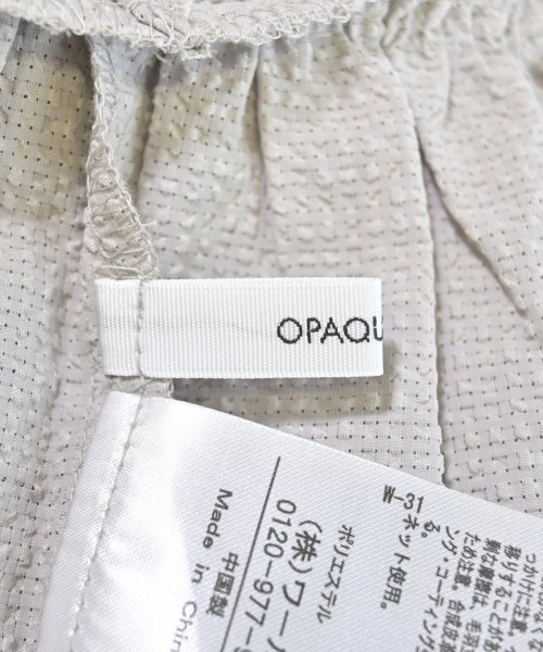 OPAQUE.CLIP（オペークドットクリップ）ブラウス グレー サイズ:M レディース/2200682969079