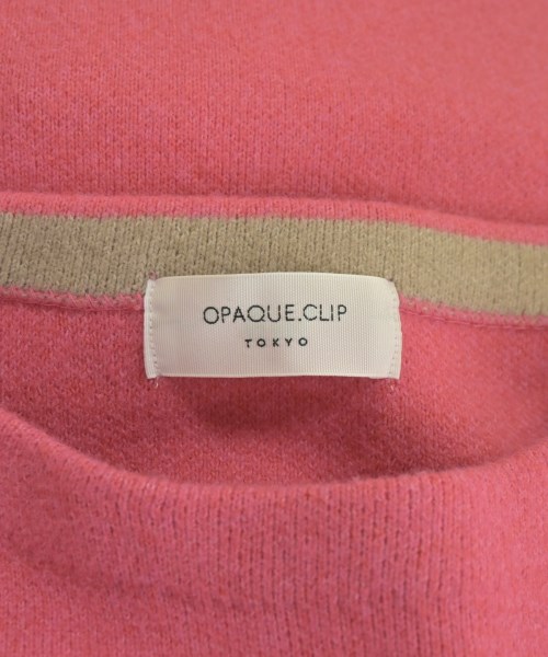 OPAQUE.CLIP（オペークドットクリップ）ニット・セーター ピンク サイズ:M レディース/2200687991020