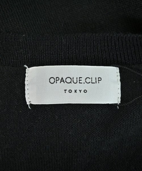 OPAQUE.CLIP（オペークドットクリップ）ニット・セーター 黒 サイズ:38(M位) レディース/2200682881036