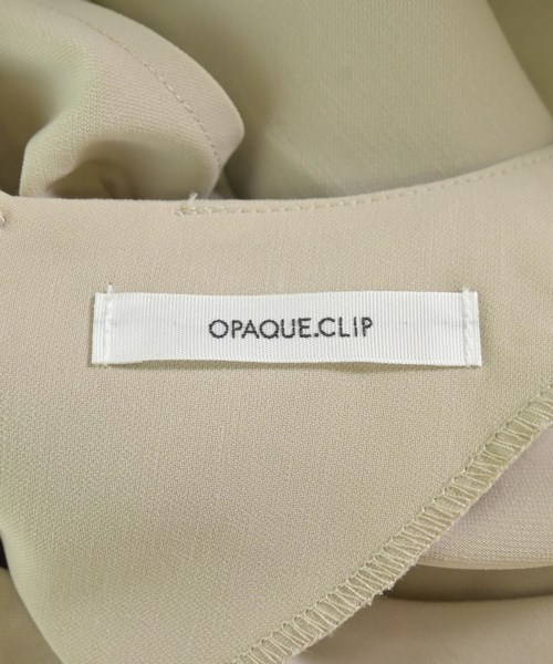 OPAQUE.CLIP（オペークドットクリップ）ブラウス ベージュ サイズ:38(M位) レディース/2200681313064