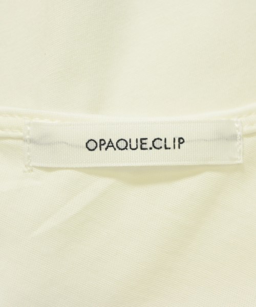 OPAQUE.CLIP（オペークドットクリップ）Tシャツ・カットソー 白 サイズ:M レディース/2200687784059