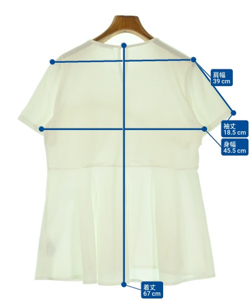 OPAQUE.CLIP（オペークドットクリップ）Tシャツ・カットソー 白 サイズ:M レディース/2200687784059