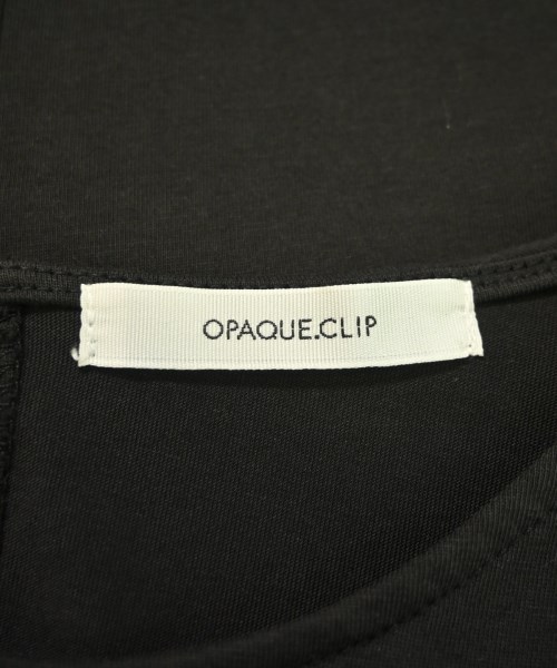 OPAQUE.CLIP（オペークドットクリップ）Tシャツ・カットソー 黒 サイズ:M レディース/2200687784066