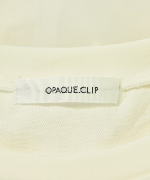 OPAQUE.CLIP（オペークドットクリップ）Tシャツ・カットソー 白 サイズ:M レディース/2200687784073