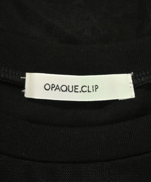 OPAQUE.CLIP（オペークドットクリップ）Tシャツ・カットソー 黒 サイズ:M レディース/2200687784080