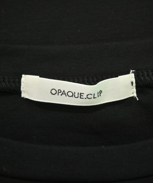 OPAQUE.CLIP（オペークドットクリップ）Tシャツ・カットソー 黒 サイズ:M レディース/2200687784110