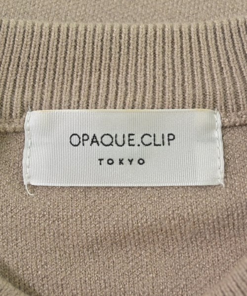OPAQUE.CLIP（オペークドットクリップ）ニット・セーター 茶 サイズ:F レディース/2200686985174