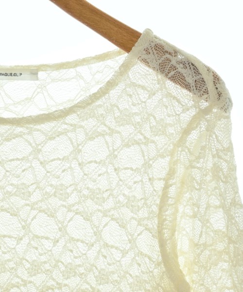 OPAQUE.CLIP（オペークドットクリップ）Tシャツ・カットソー 白 サイズ:38(M位) レディース/2200686391036