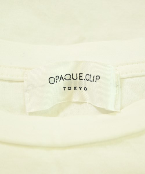 OPAQUE.CLIP（オペークドットクリップ）Tシャツ・カットソー 白 サイズ:40/L レディース/2200684116037