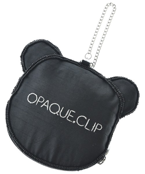 OPAQUE.CLIP（オペークドットクリップ）ポーチ 黒 サイズ:- レディース/2200691382012