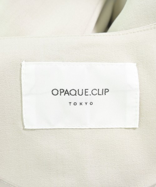 OPAQUE.CLIP（オペークドットクリップ）ノーカラージャケット ベージュ サイズ:38(M位) レディース/2200684835013