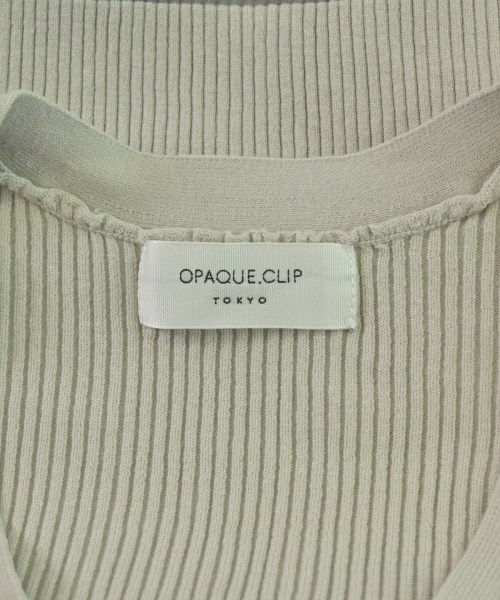 OPAQUE.CLIP（オペークドットクリップ）カーディガン グレー サイズ:38(M位) レディース/2200688930035