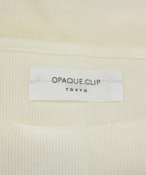 OPAQUE.CLIP（オペークドットクリップ）ニット・セーター 白 サイズ:36(S位) レディース/2200688602062