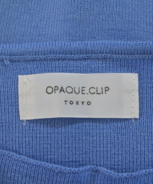 OPAQUE.CLIP（オペークドットクリップ）ニット・セーター 青 サイズ:36(S位) レディース/2200688602086