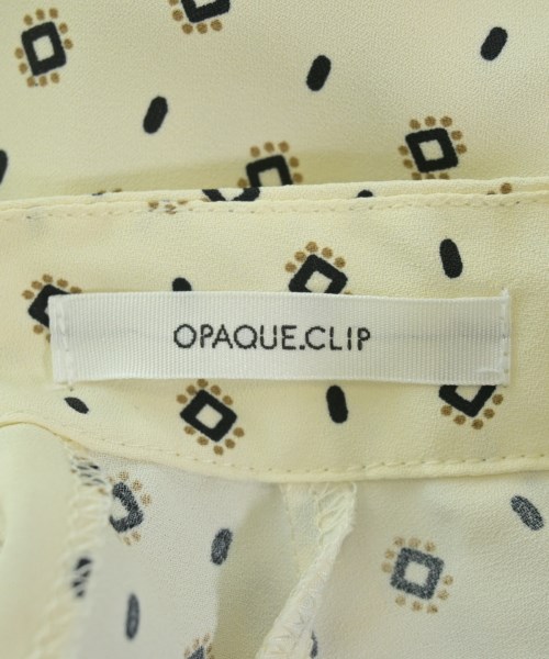 OPAQUE.CLIP（オペークドットクリップ）ブラウス 白 サイズ:38(M位) レディース/2200688602178