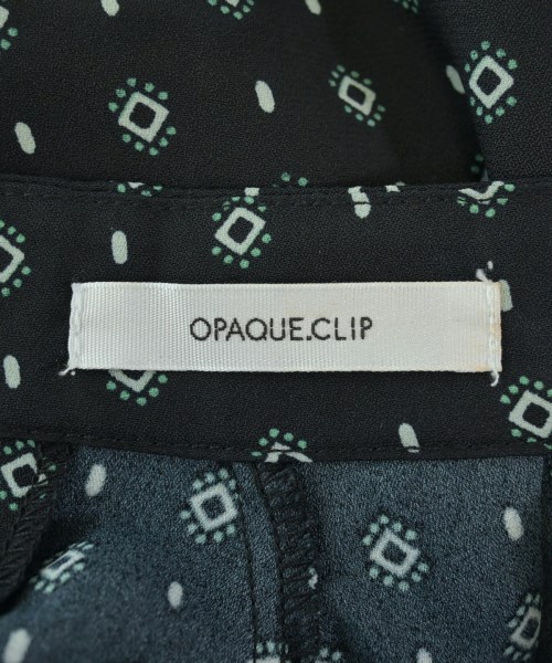 OPAQUE.CLIP（オペークドットクリップ）ブラウス 黒 サイズ:38(M位) レディース/2200688602222