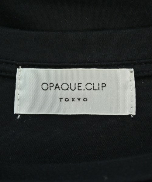 OPAQUE.CLIP（オペークドットクリップ）Tシャツ・カットソー 黒 サイズ:36(S位) レディース/2200690963182