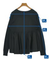 OPAQUE.CLIP（オペークドットクリップ）Tシャツ・カットソー 黒 サイズ:36(S位) レディース/2200690963182