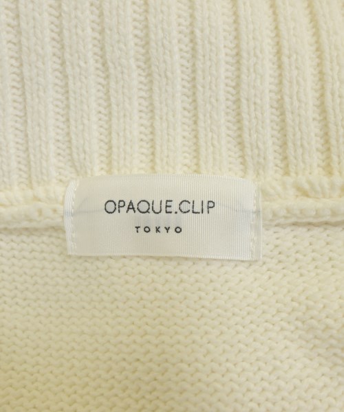 OPAQUE.CLIP（オペークドットクリップ）ニット・セーター 白 サイズ:40(M位) レディース/2200690757040