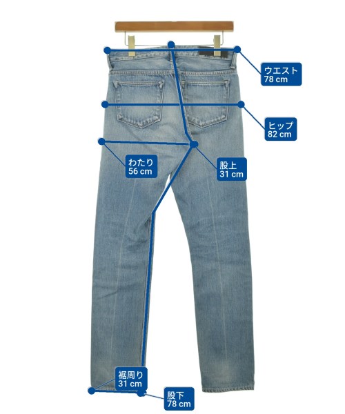 KURO（クロ）デニムパンツ 青 サイズ:29(S位) メンズ/2200636770027
