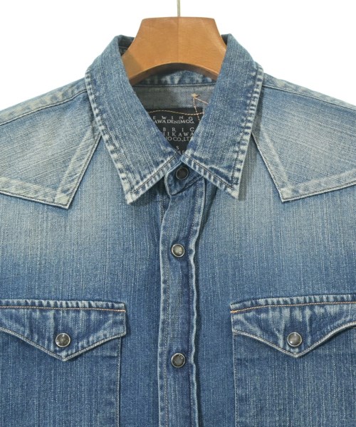 KURO（クロ）カジュアルシャツ 紺 サイズ:L メンズ/2200638787030