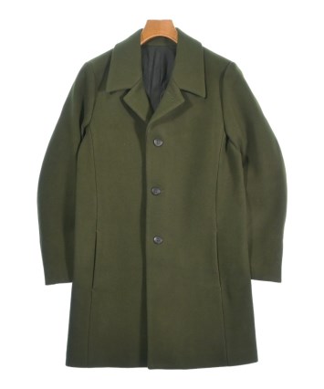 KURO（クロ）チェスターコート カーキ サイズ:0(S位) メンズ