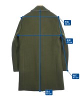 KURO（クロ）チェスターコート カーキ サイズ:0(S位) メンズ/2200639341019