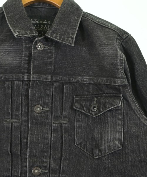 KURO（クロ）デニムジャケット 黒 サイズ:S レディース/2200622220017