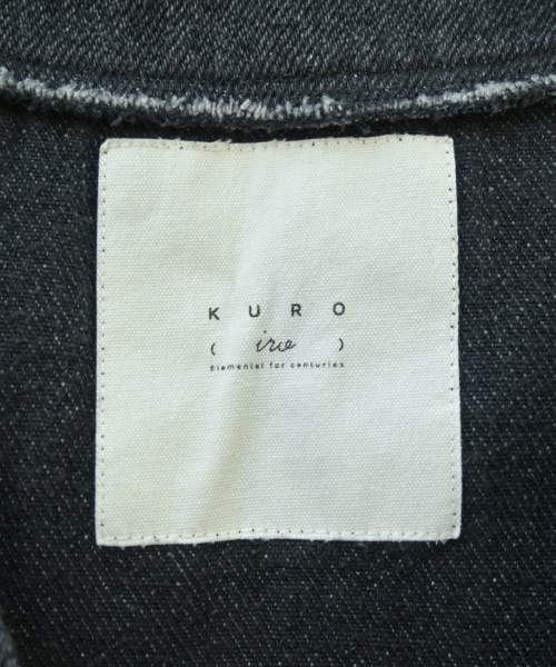 KURO（クロ）ベスト 黒 サイズ:0(S位) レディース/2200619095048