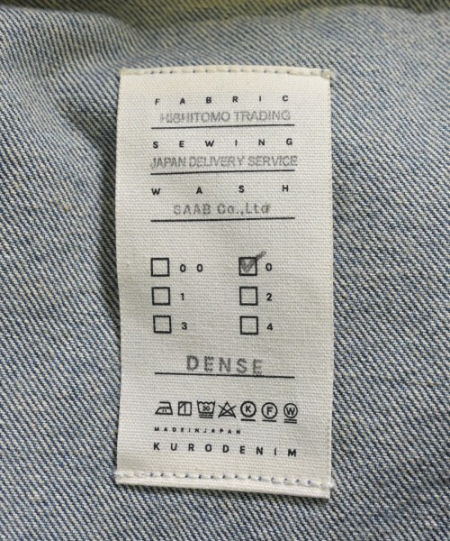 KURO（クロ）デニムジャケット 青 サイズ:0(S位) レディース/2200619748029