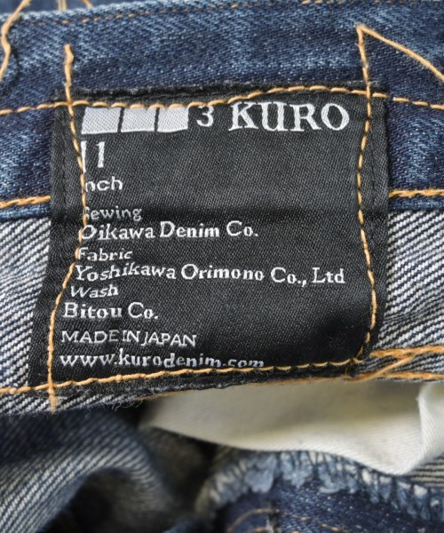 KURO（クロ）デニムパンツ 紺 サイズ:-(M位) メンズ/2200604857088