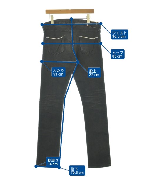 KURO（クロ）デニムパンツ 黒 サイズ:-(M位) メンズ/2200669331028