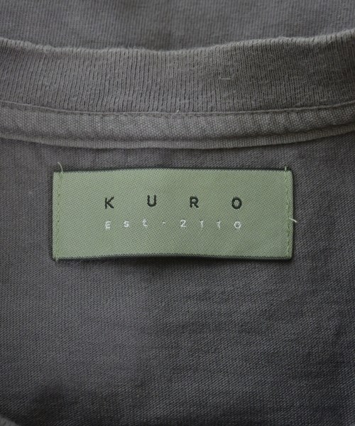KURO（クロ）Tシャツ・カットソー グレー サイズ:1(M位) レディース/2200654414095