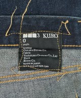 KURO（クロ）デニムパンツ 紺 サイズ:0(S位) メンズ/2200732164096