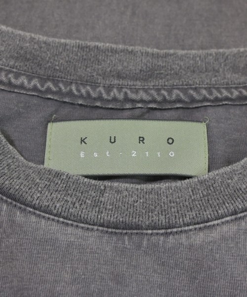 KURO（クロ）Tシャツ・カットソー グレー サイズ:1(M位) レディース/2200691784137
