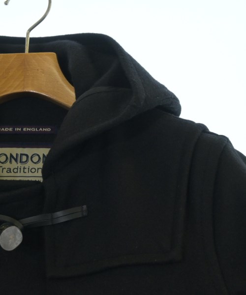 LONDON TRADITION（ロンドントラディション）ダッフルコート 黒 サイズ:36(S位) メンズ/2200638366013