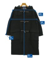 LONDON TRADITION（ロンドントラディション）ダッフルコート 黒 サイズ:36(S位) レディース/2200613950022