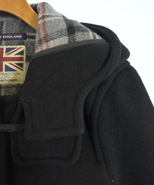 LONDON TRADITION（ロンドントラディション）ダッフルコート 黒 サイズ:34(XS位) レディース/2200690876017