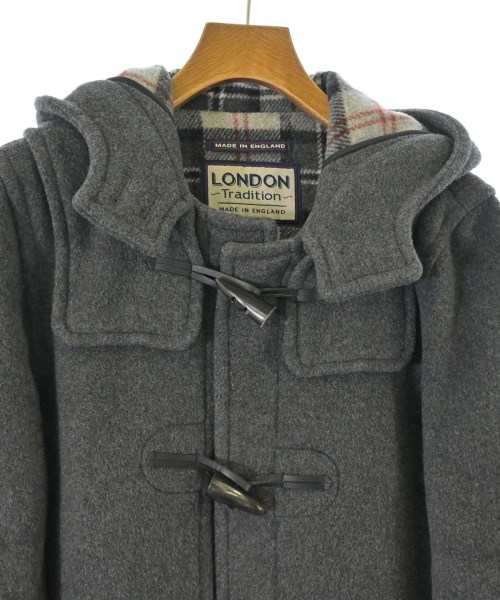 LONDON TRADITION（ロンドントラディション）ダッフルコート グレー サイズ:38(M位) レディース/2200696583018